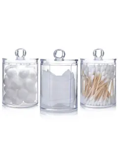 PORTA ALGODON CRISTAL