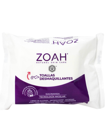 TOALLAS DESMAQUILLANTE ZOAH