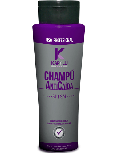KAPELLI SHAMPOO ANTICAIDA 240ML