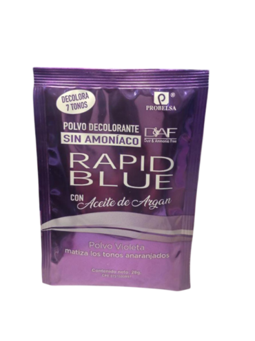 DECOLORANTE RAPID BLUE DAF CON ACEITE 28GR