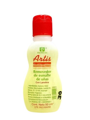 REMOVEDOR DE ESMALTE ARTIS 50CC