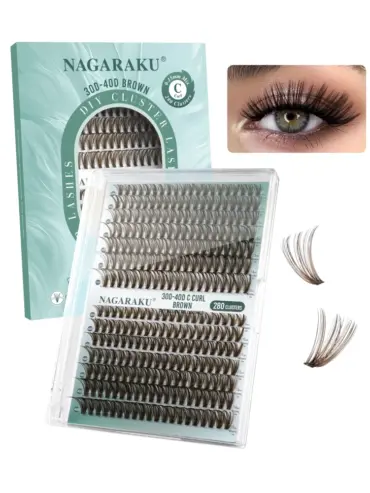 PESTAÑAS MIX NAGARAKU 20D 30D 60D 80D