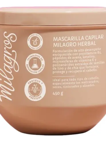MASCARILLA HERBAL MILAGROS