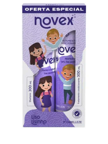 KIT CHAMPU NOVEX LISO