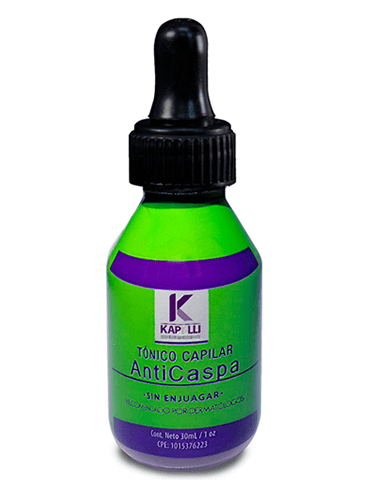 TÓNICO CAPILAR KAPELLI ANTICASPA 30ML