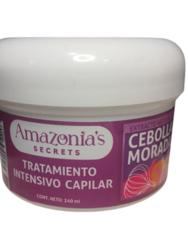 BAÑO DE CREMA CEBOLLA AMAZONIA