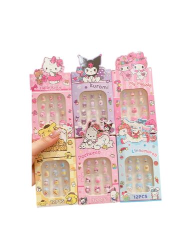 UÑAS P NIÑA DECORADAS