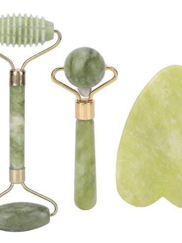 RODILLO FACIAL JADE SET  3 PCS